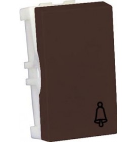 Módulo Pulsador Campainha - RECTA CHOCOLATE 